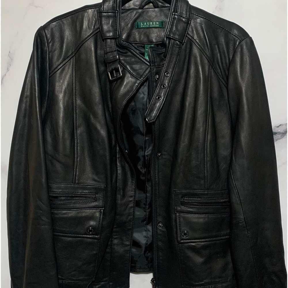 Ralph Lauren Faux Leather Jacket